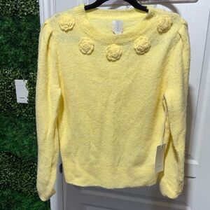 Joie yellow sweater - Sezane vibes